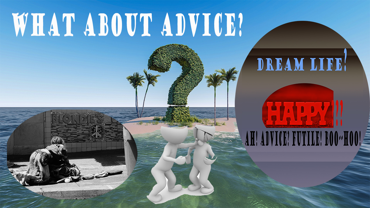 How Easy It Is To Give Advice. How Hard It Is To Take It …